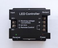 Диммер RF, CCT, 6A*2, 12-24V. (Touch Series, 2.4 GHz)